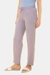 Amante Full Length Pyjama Bottom - Purple Ash — thumbnail 2